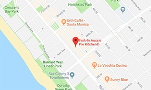 Map showing Santa Monica location